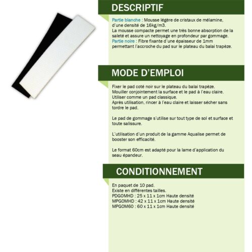 Mop de gommage HD 40